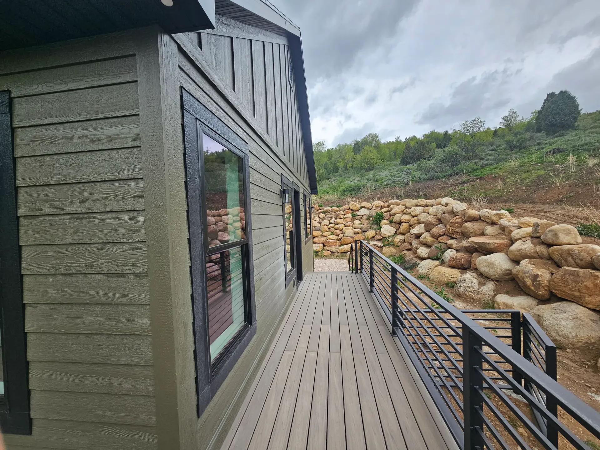 Expertly landscaped luxury property in remote Preston Idaho