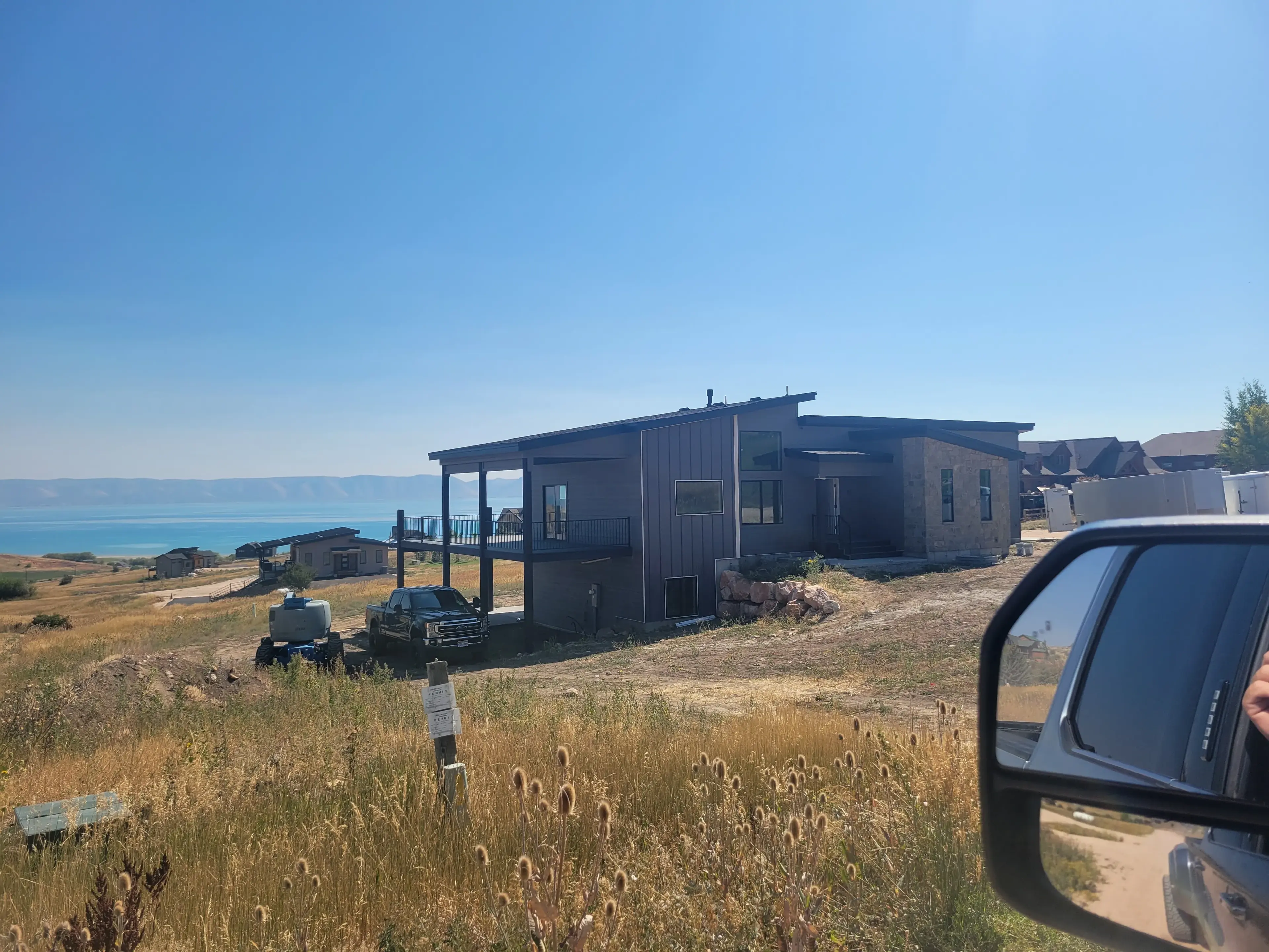 Massive custom home built in the rugged mountains of Cache Valley Utah