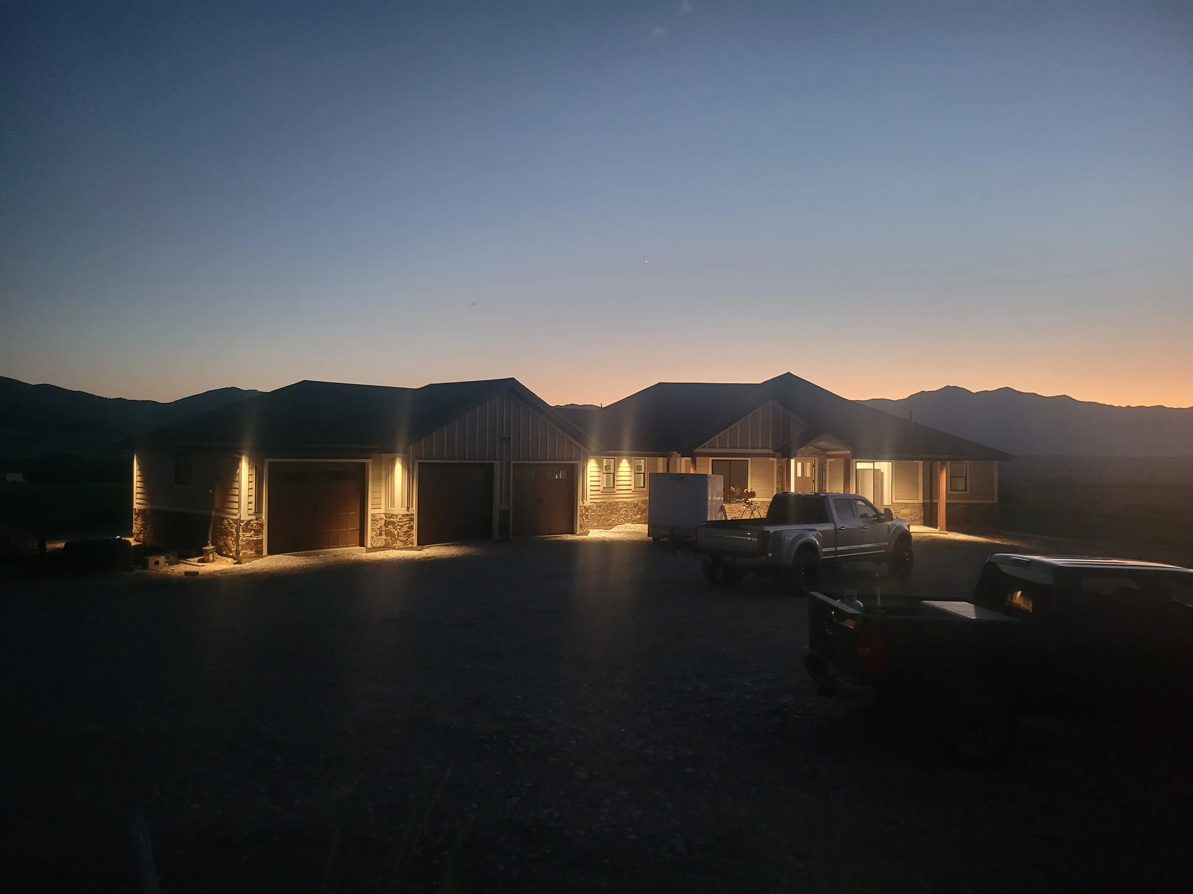 Massive custom luxury home built in Star Valley Wyoming