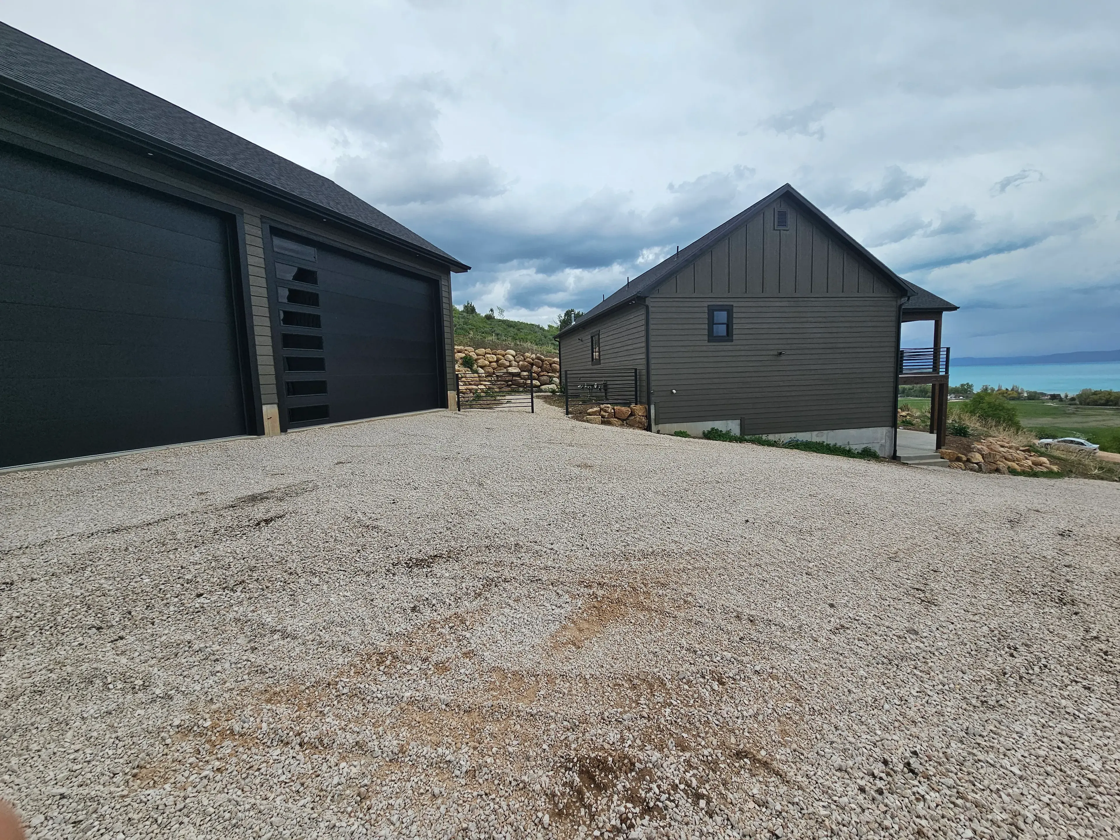 Massive structural retaining walls built in Star Valley