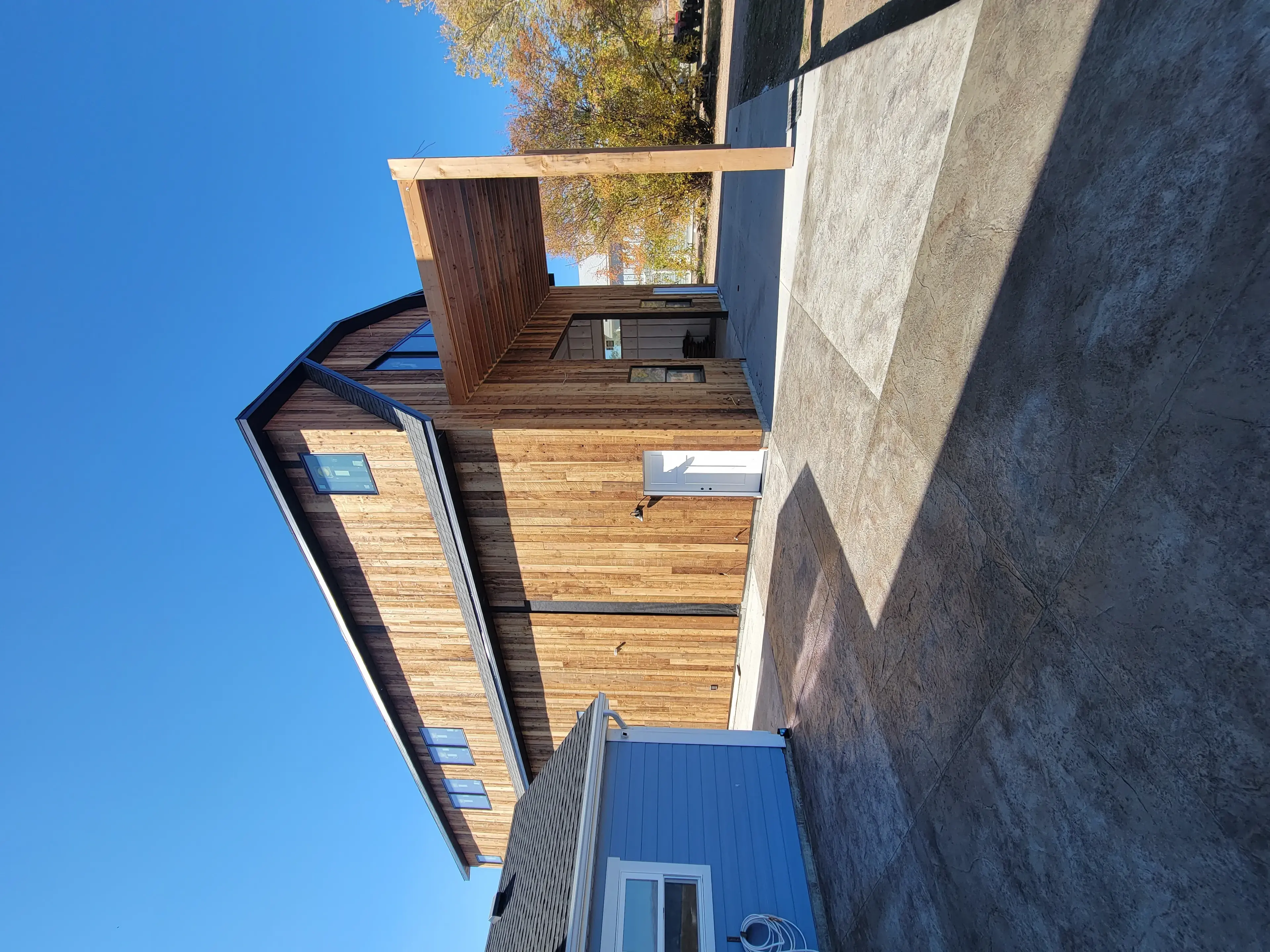 Immense structural timber frame home built in Western Wyoming