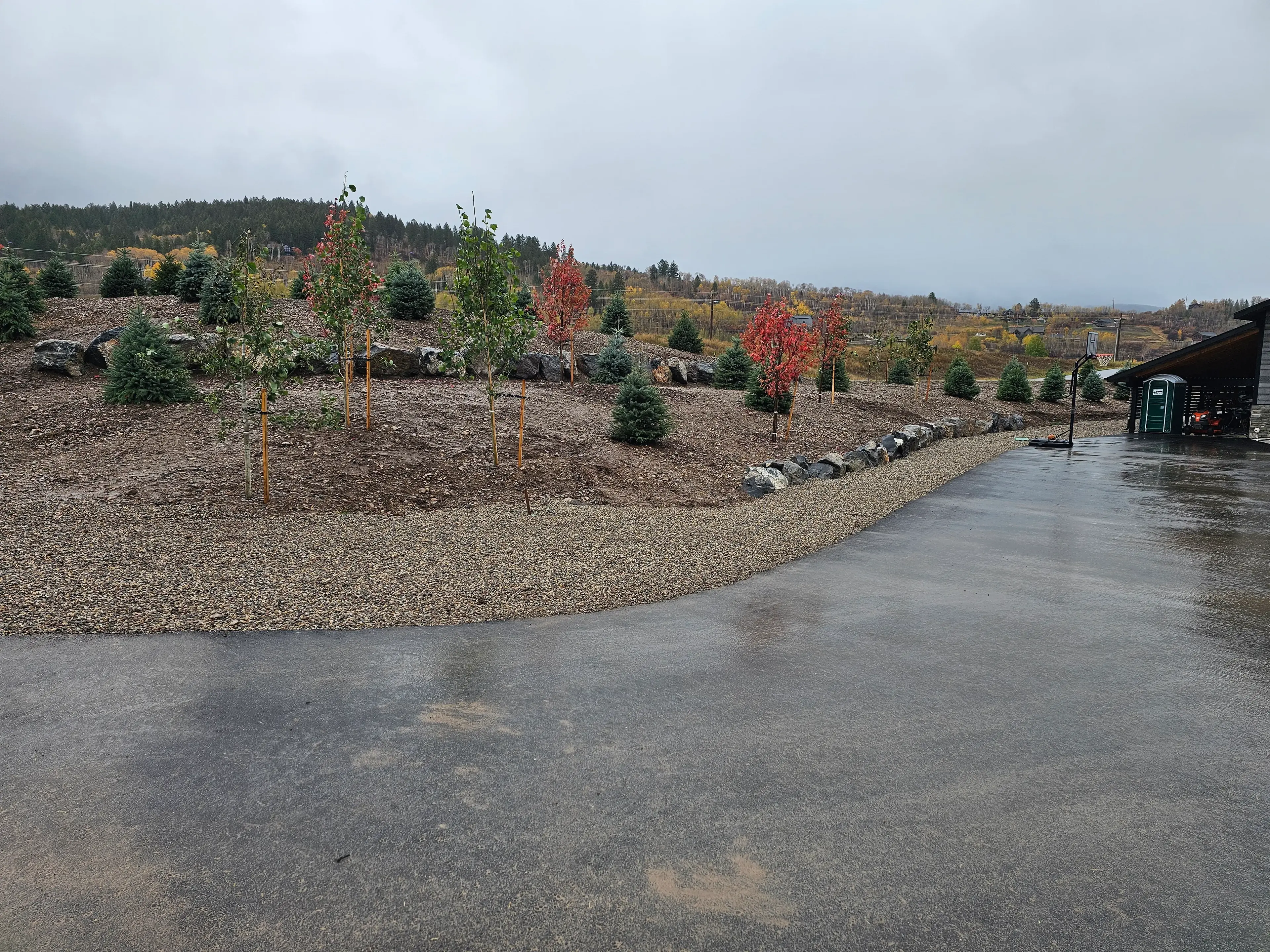 Complex luxury home under construction demonstrating trade synergy