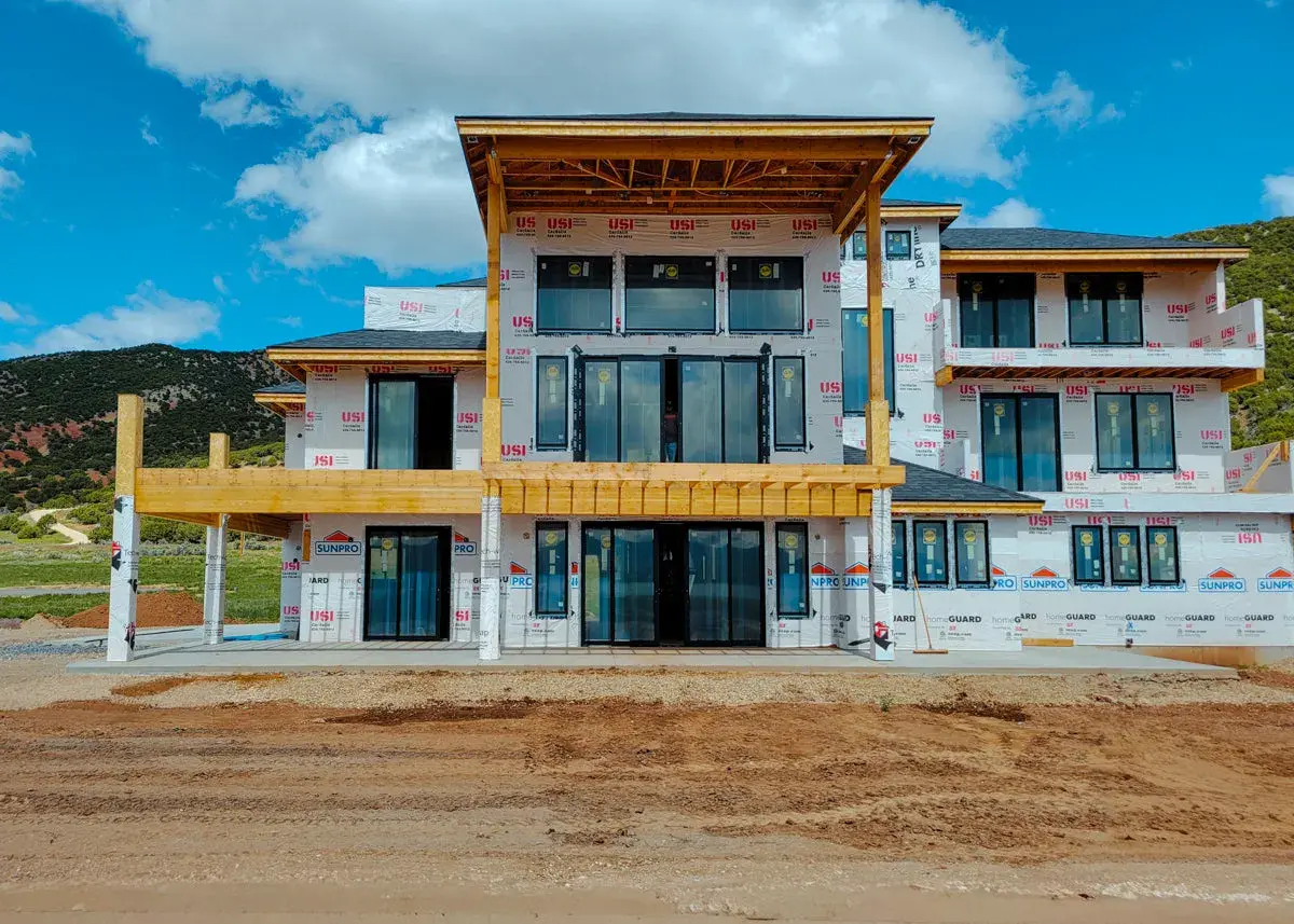 Complex heavy timber and structural steel framing hybrid