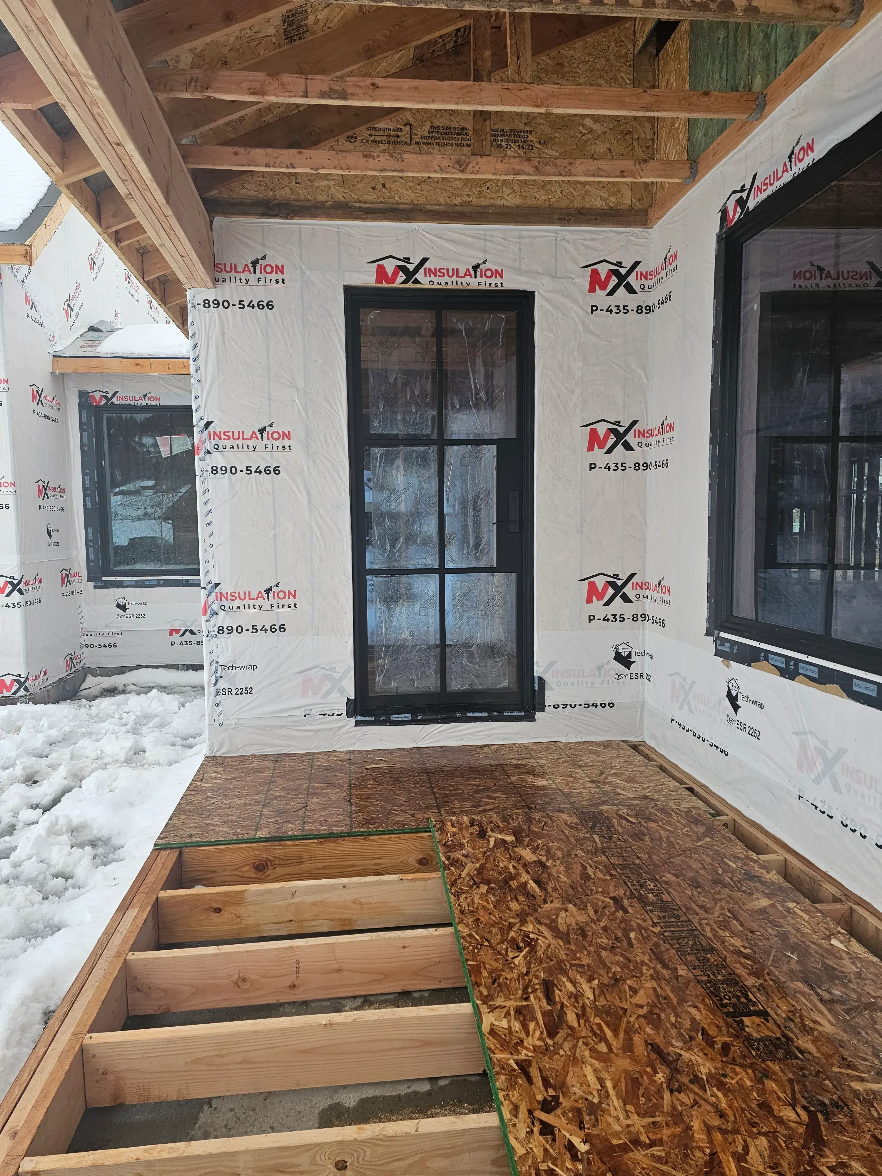 Management reviewing massive trade execution on site